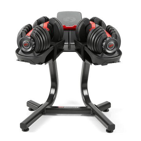 SelectTech 552 Adjustable Dumbbells + Stand