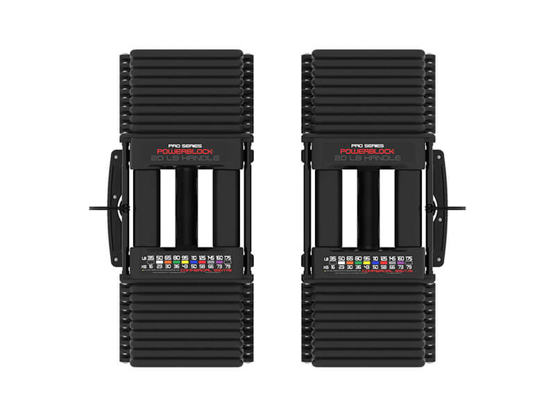 Pro 125 Commercial Dumbbell Set + Stand