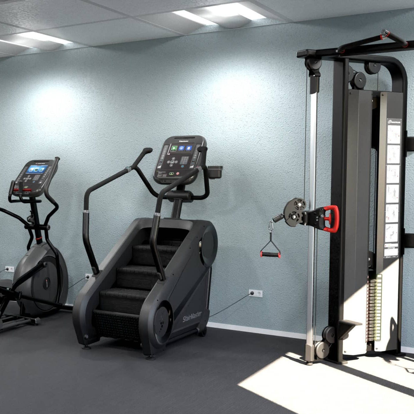 4G Gauntlet StepMill w/10 LCD Console