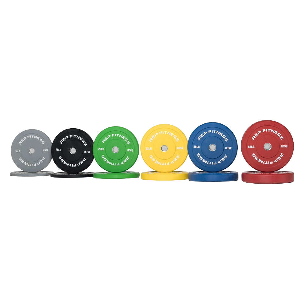Coloured Bumper Plates (Pair)