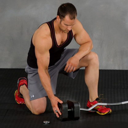 EZ Curl Bar for Quick-Lock Dumbbell Plates