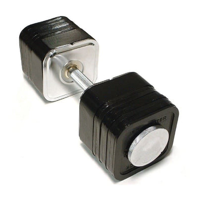 Quick-Lock Adjustable Dumbbell System - 120 lbs