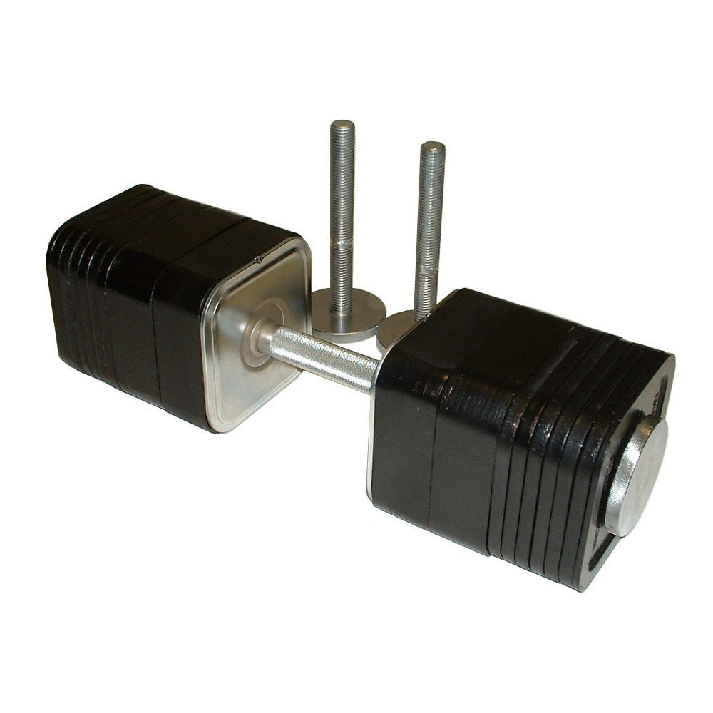 Quick-Lock Adjustable Dumbbell System - 165 lbs Add-On Kit