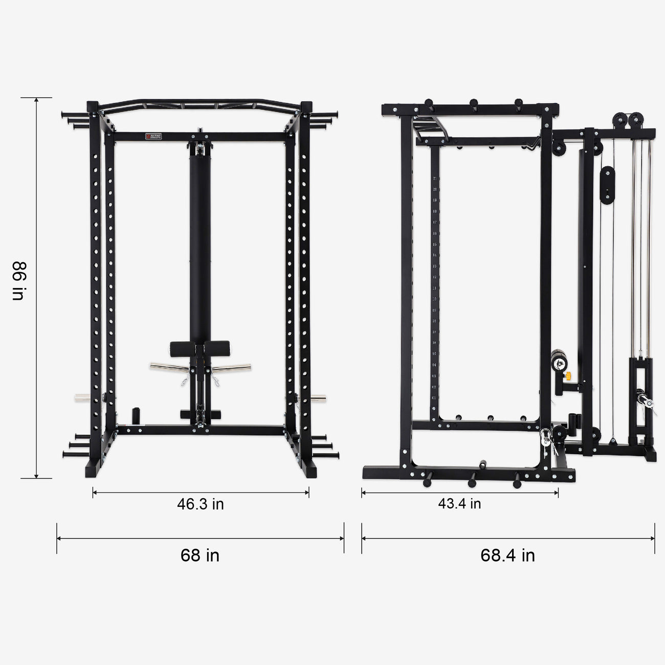 AL-3028 Squat Rack