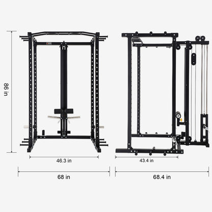 AL-3028 Squat Rack
