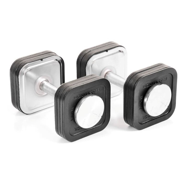 Quick-Lock Adjustable Dumbbell System - 45 lbs