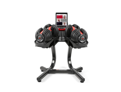 SelectTech 552 Adjustable Dumbbells + Stand