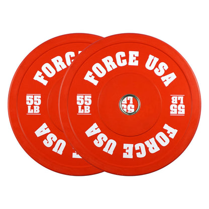 Pro Grade Coloured Bumper Plates (Pairs)