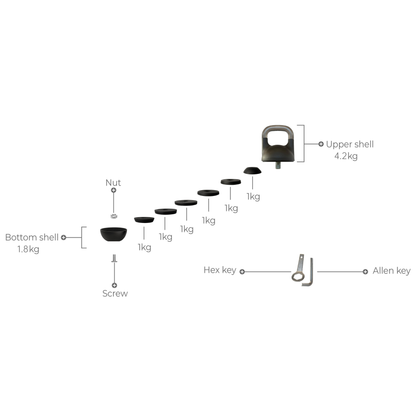 Adjustable Kettlebells