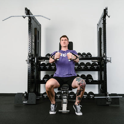 Adonis Dual Cable Tower with Storage