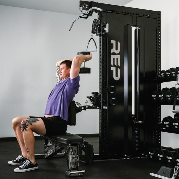 Adonis Dual Cable Tower with Storage