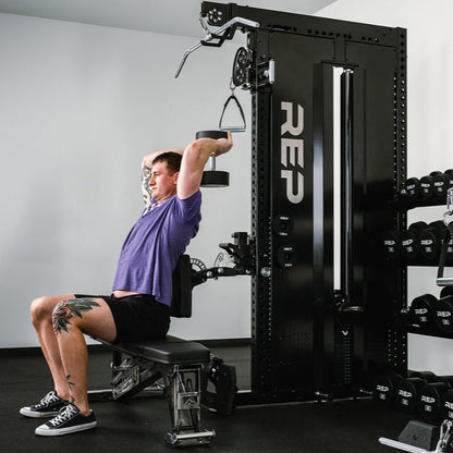 Adonis Dual Cable Tower with Storage