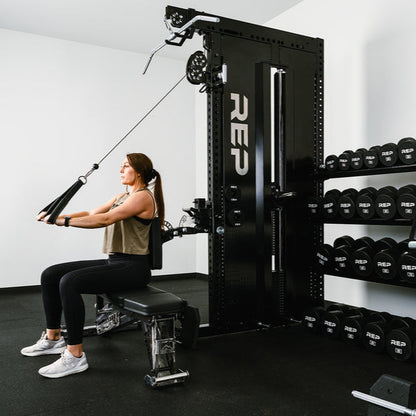 Adonis Dual Cable Tower with Storage