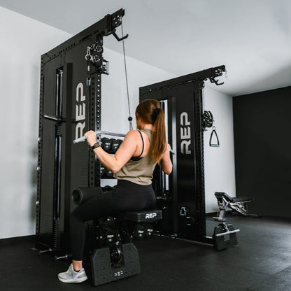 Adonis Dual Cable Tower with Storage