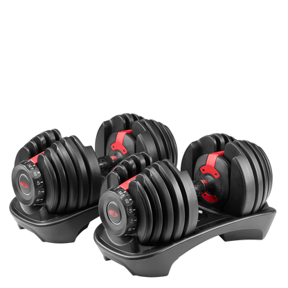 SelectTech 552 Adjustable Dumbbells + Stand