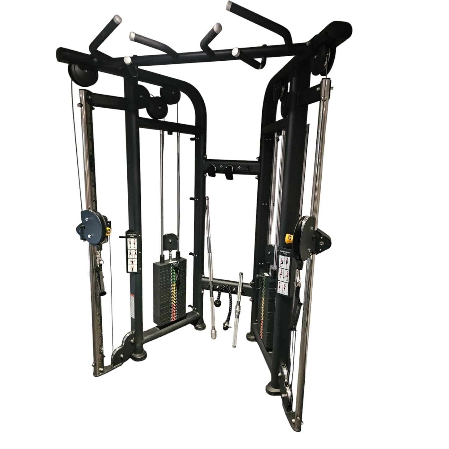 Commercial Dual Adjustable Pulley Functional Trainer