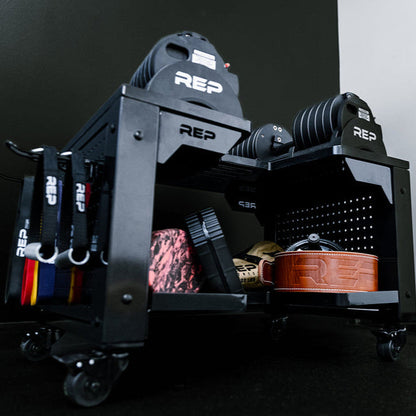 Dumbbell Storage Cart