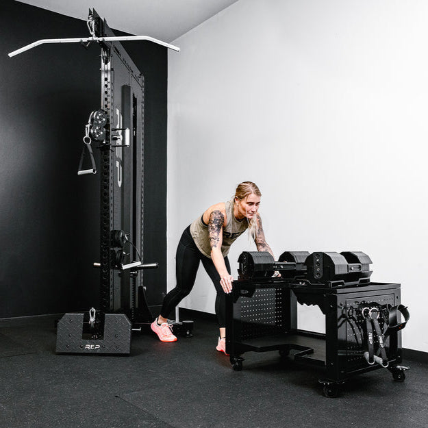 Dumbbell Storage Cart