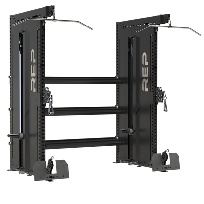 Adonis Dual Cable Tower with Storage