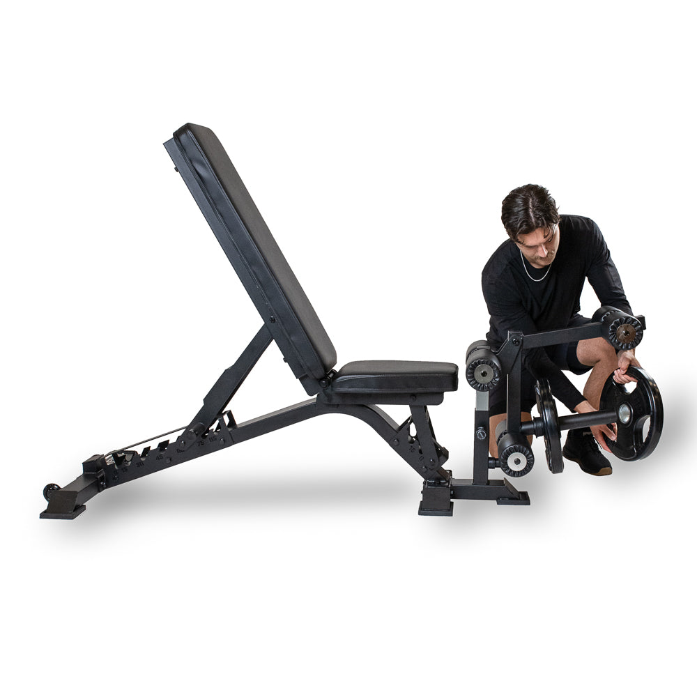 Elite FID 2.0 Adjustable Bench + Leg Curl/Ext Combo
