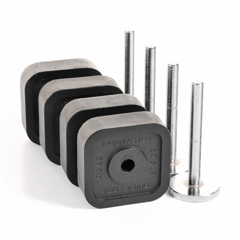 Quick-Lock Adjustable Dumbbell System - 165 lbs Add-On Kit