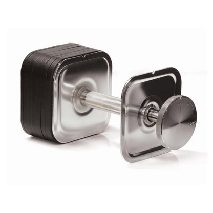 Quick-Lock Adjustable Dumbbell System - 45 lbs