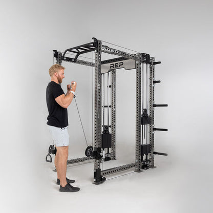 Athena Dual Selectorized Side-Mount Functional Trainer Attachment