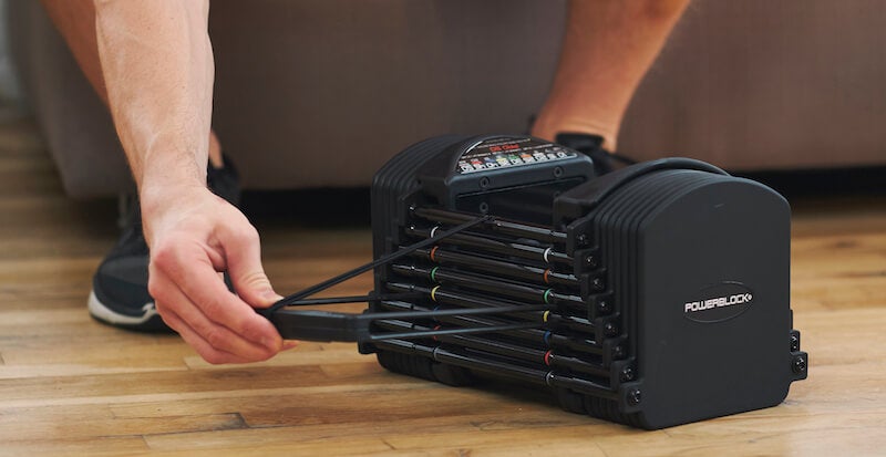 Pro 50 Adjustable Dumbbell Set