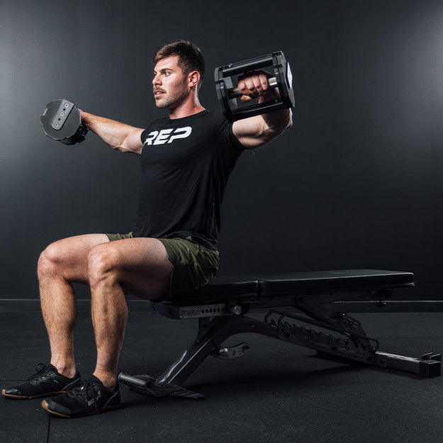 REP x PÉPIN Fast Series Adjustable Dumbbell Set