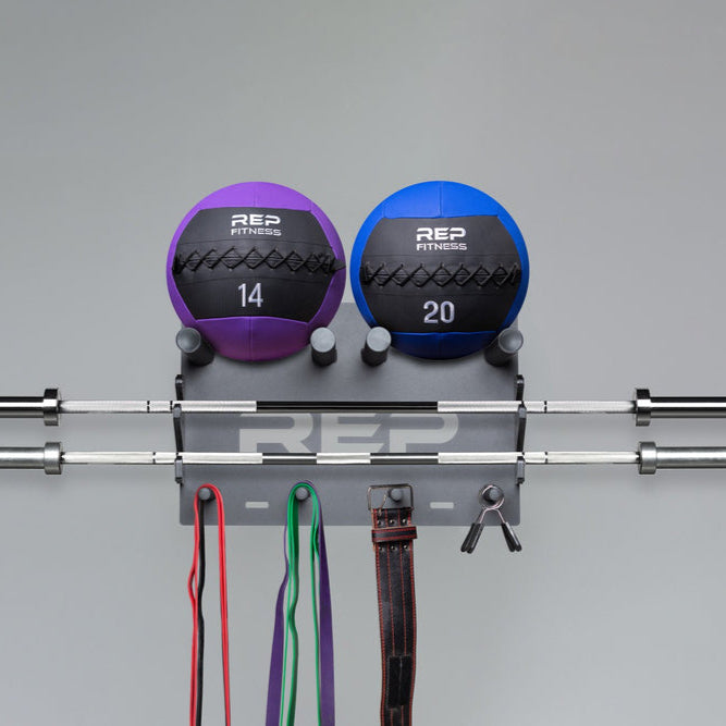 Wall Mounted Gym Storage Rack