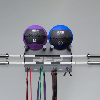 Wall Mounted Gym Storage Rack