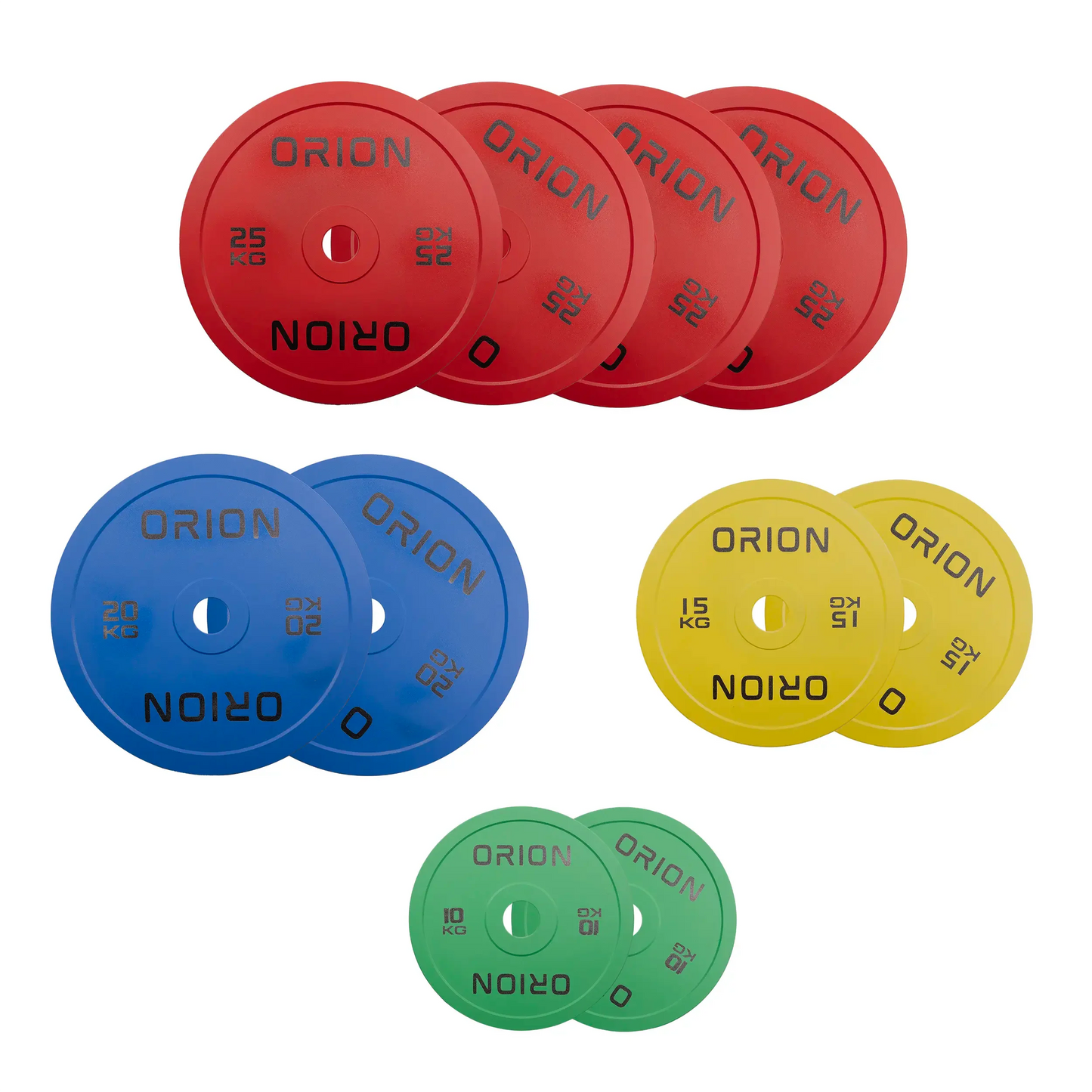 Calibrated Powerlifting Plate Sets