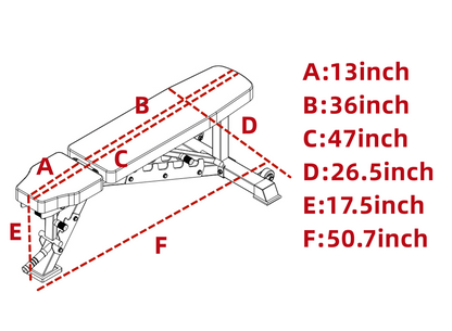 Vertex VX100 Adjustable Bench