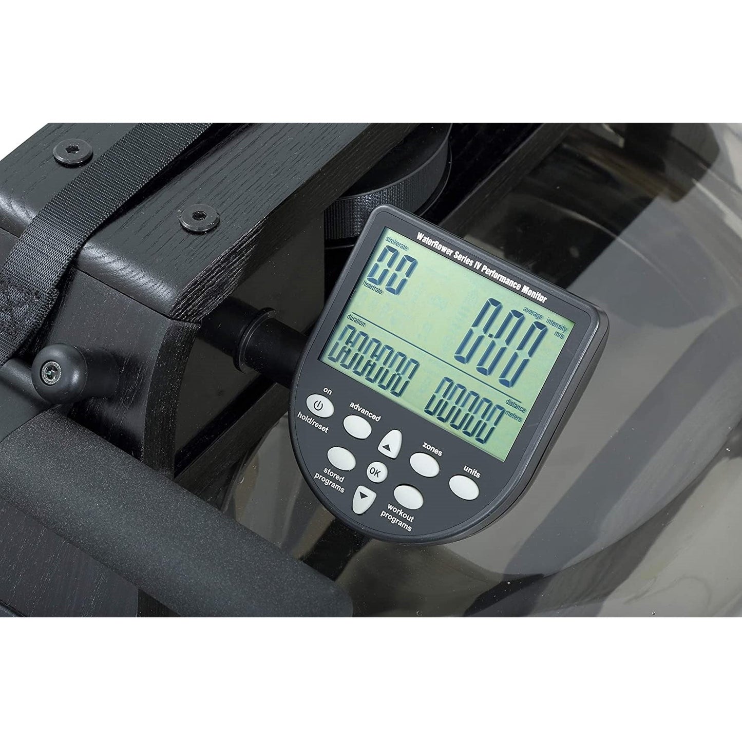 All Black S4 Rowing Machine