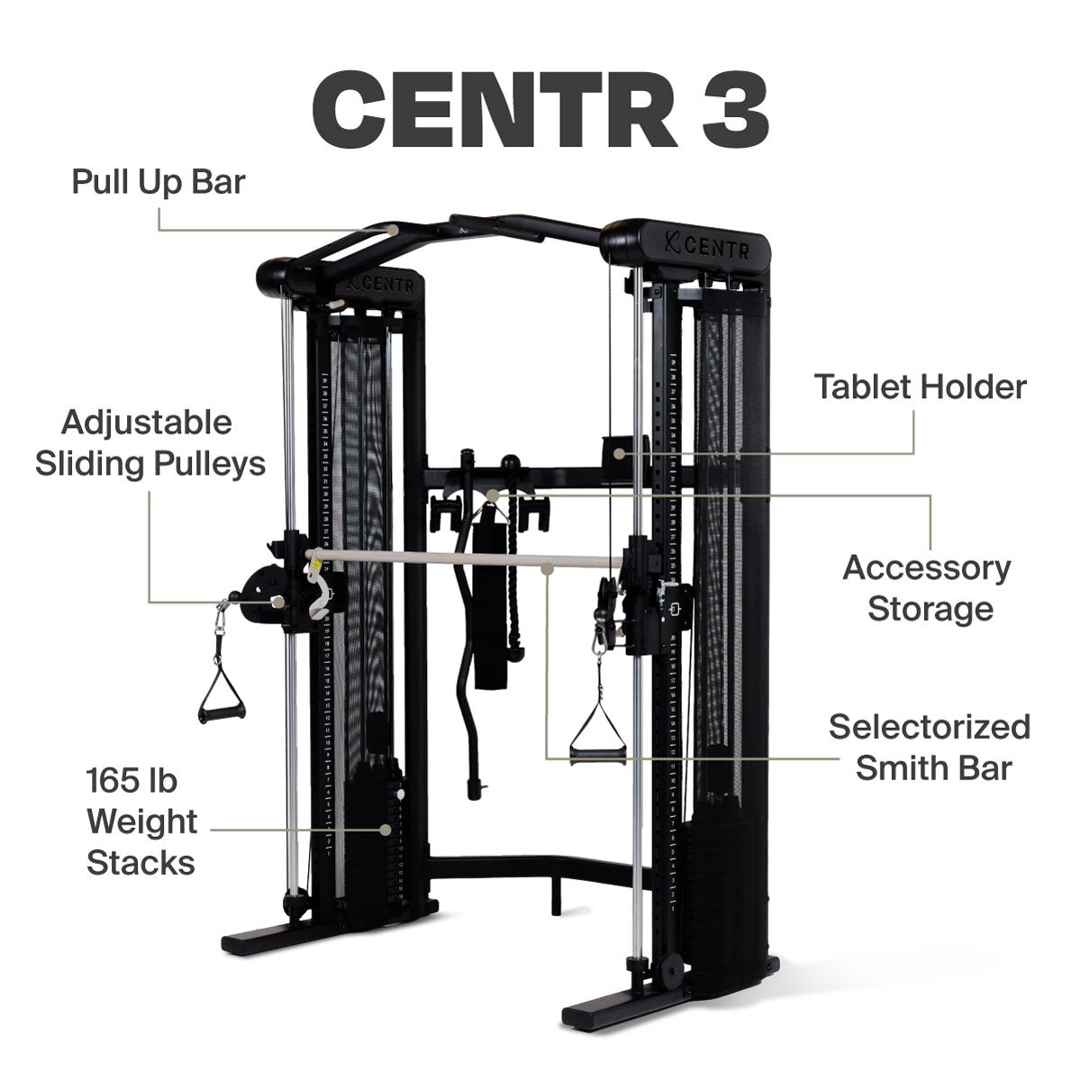 Centr 3 Home Gym Functional Trainer
