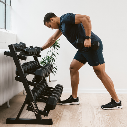 Rubber Hex Dumbbells