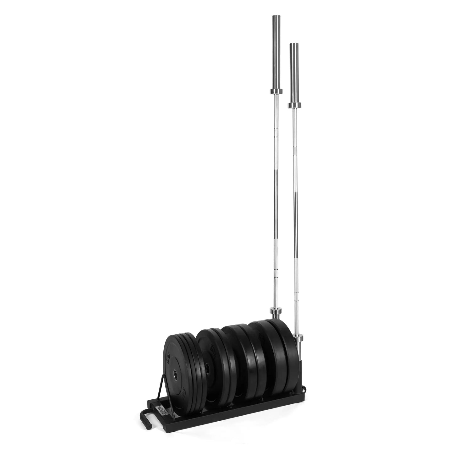 Bumper Plate Rack + Bar Holder