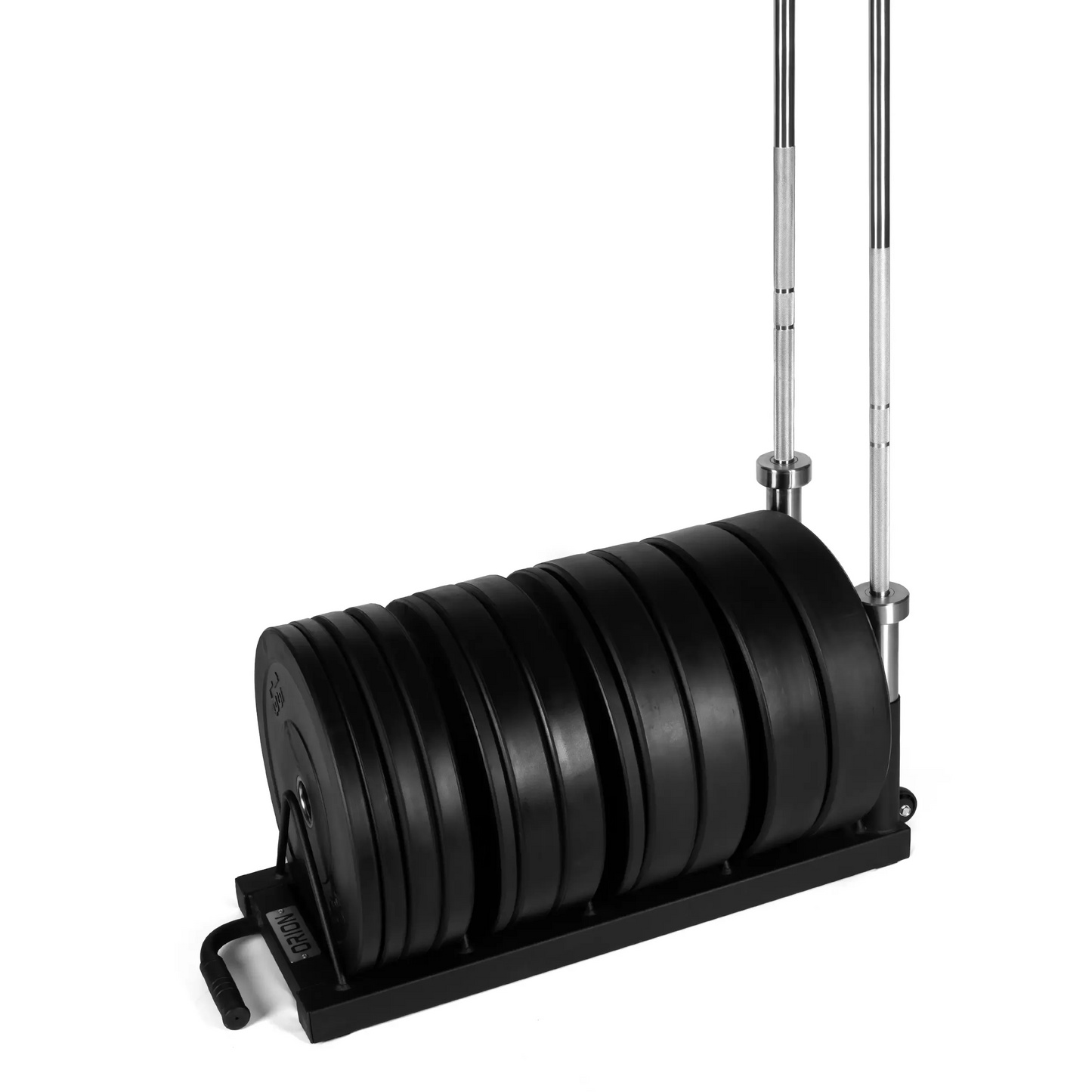 Bumper Plate Rack + Bar Holder