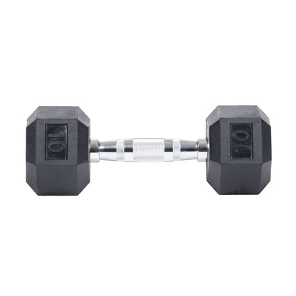Rubber Hex Dumbbells