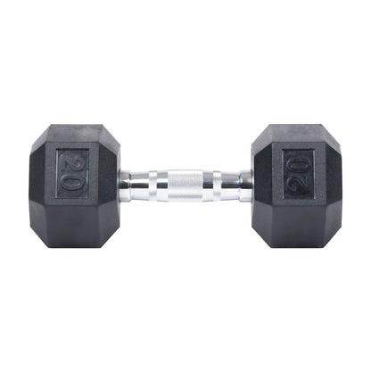 Rubber Hex Dumbbells