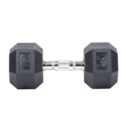 Rubber Hex Dumbbells