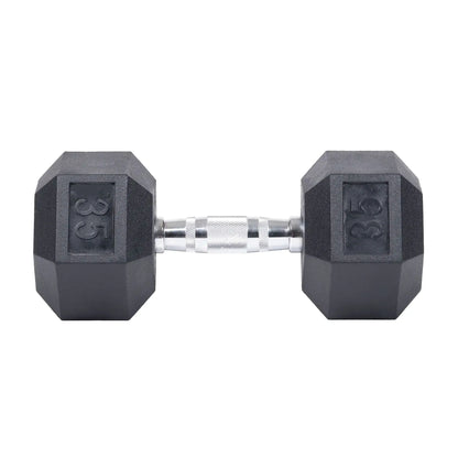 Rubber Hex Dumbbells