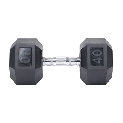 Rubber Hex Dumbbells