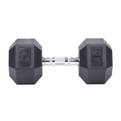 Rubber Hex Dumbbells