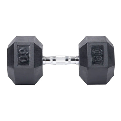 Rubber Hex Dumbbell Set | 55-75 lb
