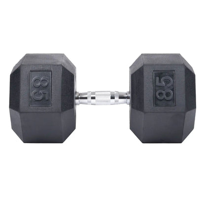 Rubber Hex Dumbbells