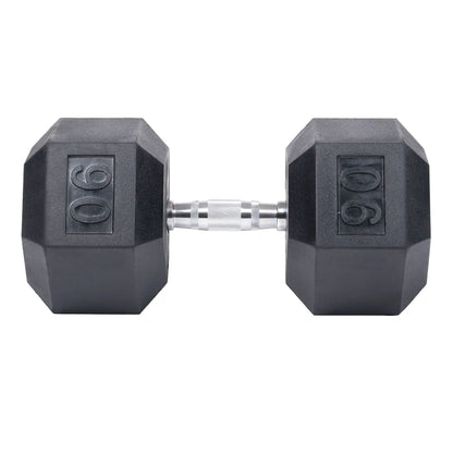 Rubber Hex Dumbbells