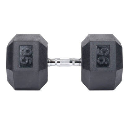 Rubber Hex Dumbbells