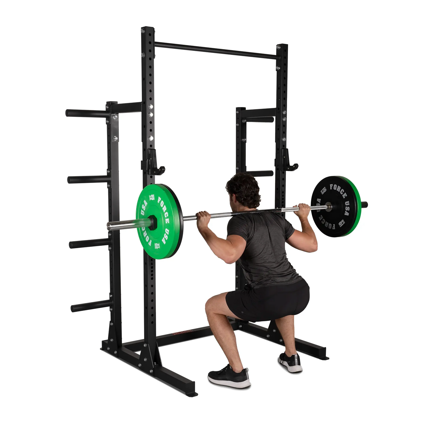 Zenith Half Rack + Plate Storage